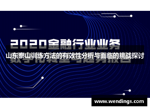 山东泰山训练方法的有效性分析与面临的挑战探讨